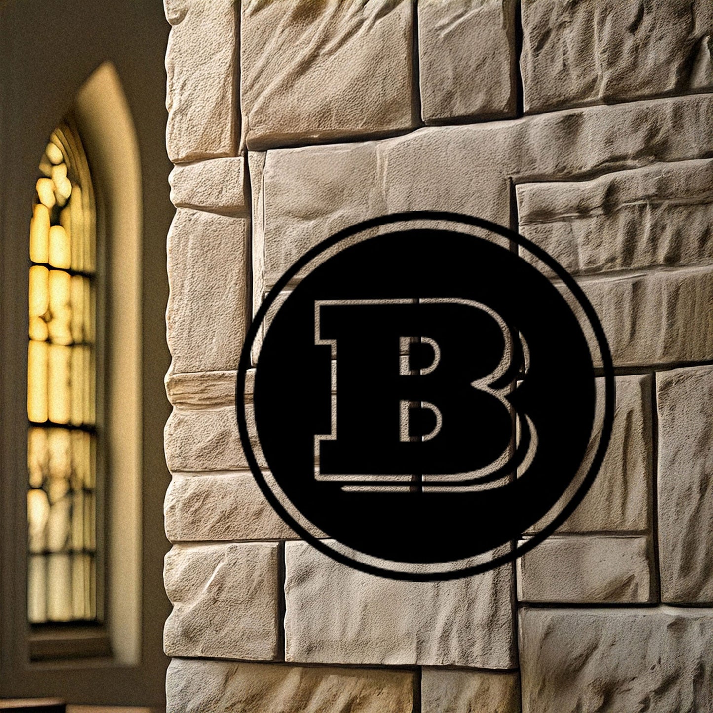 Brabus Logo Metal Wall Art - Laser Cut Black Metal Decor, Custom Car Enthusiast Gift, Luxury Auto Wall Sign, Available in 3 Sizes
