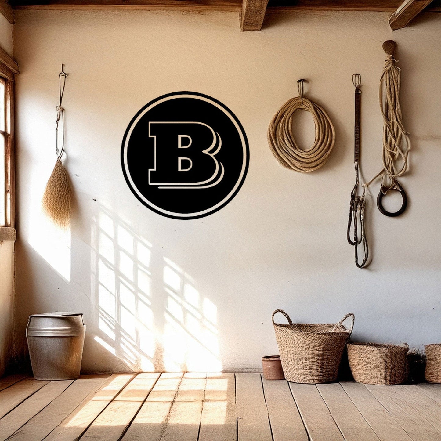 Brabus Logo Metal Wall Art - Laser Cut Black Metal Decor, Custom Car Enthusiast Gift, Luxury Auto Wall Sign, Available in 3 Sizes