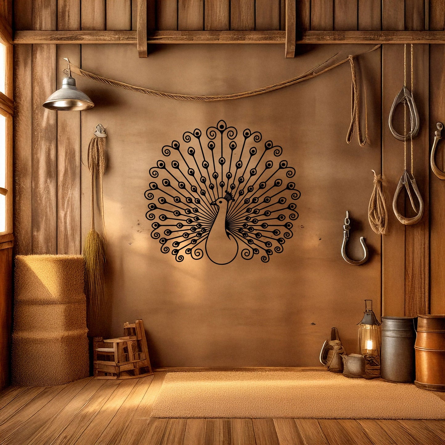 Black Metal Wall Decor Turkey Design - Laser Cut Art in 3 Sizes, Perfect for Modern Home or Thanksgiving Decor, Unique Holiday Gift Idea
