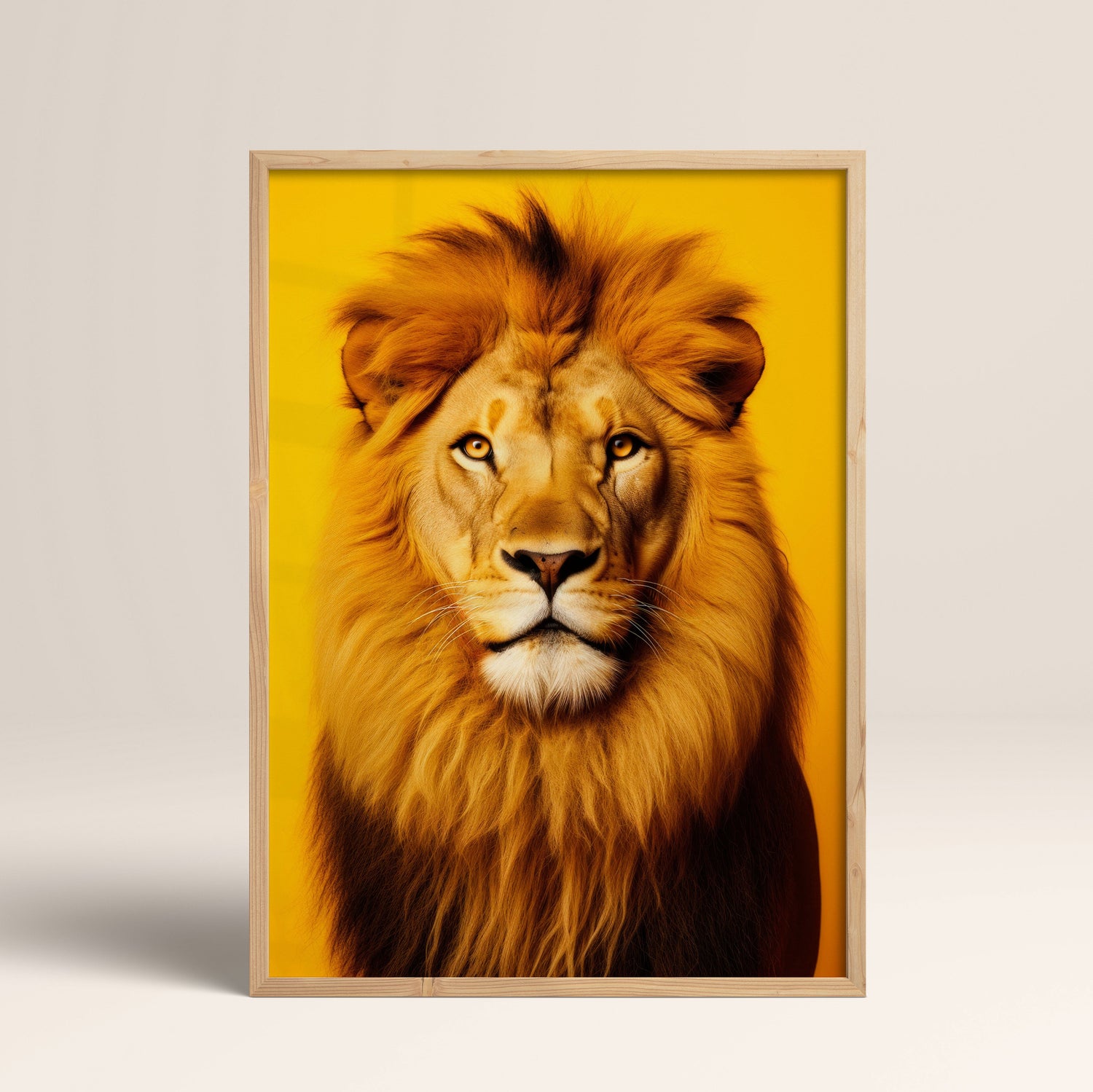 Animal-Themed Wall Art – Canvas, Glass, and Wooden Frame Options