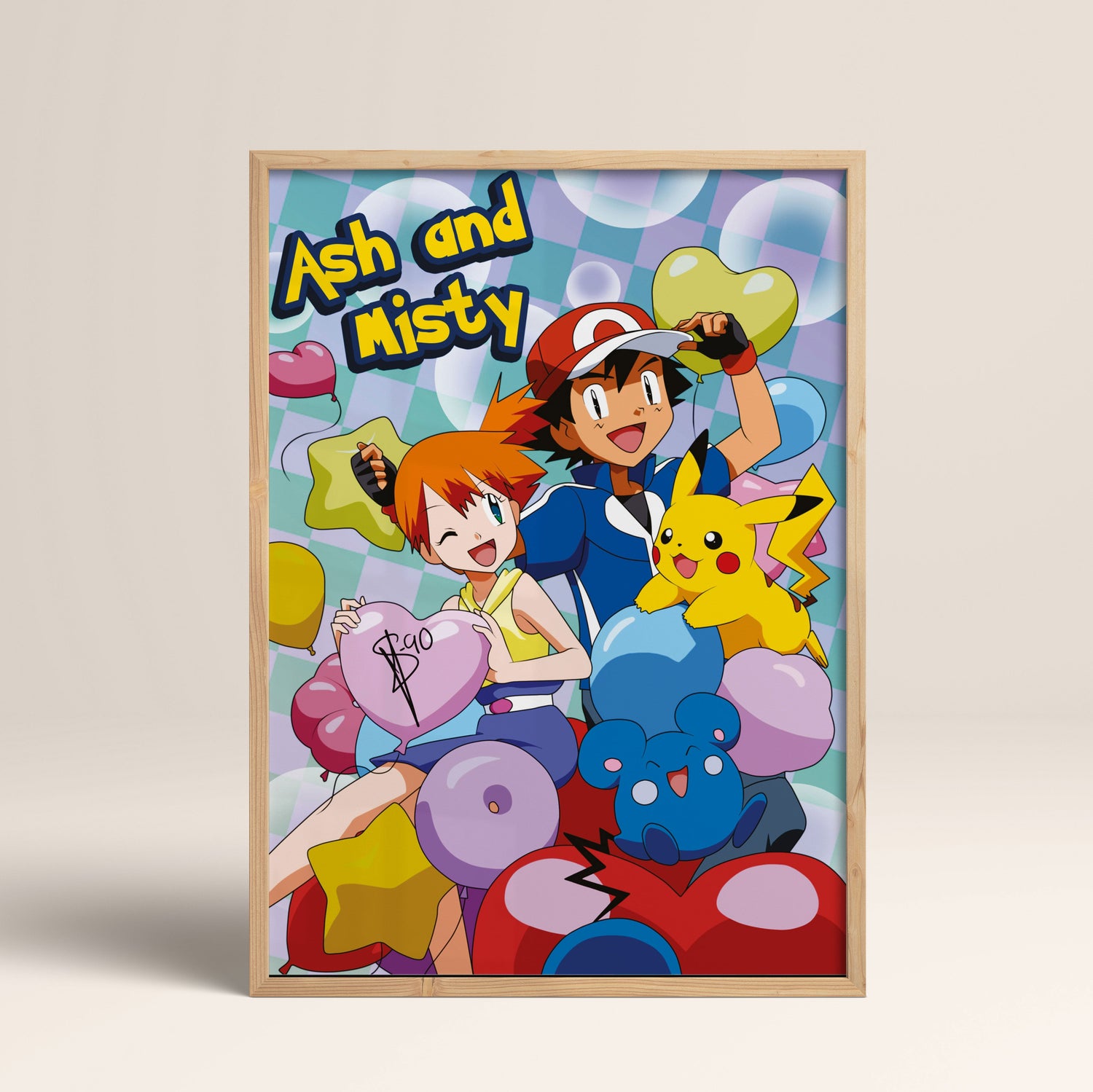 Anime and Cartoon Wall Art – Canvas, Glass, and Wooden Frame Options