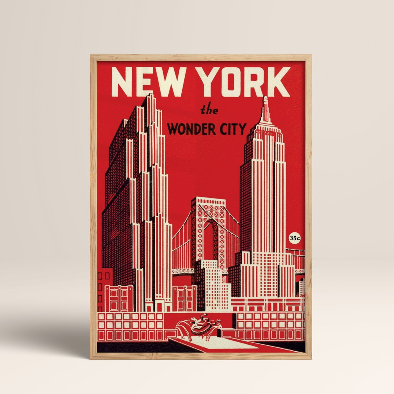 City and Landscape Wall Art – Canvas, Glass, and Wooden Frame Options