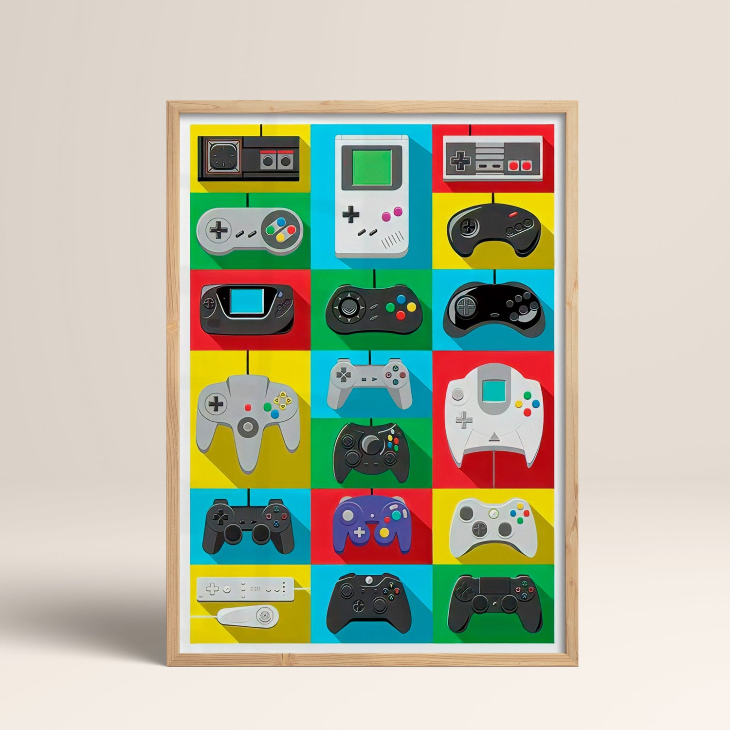 Gaming Wall Art – Canvas, Glass, and Wooden Frame Options