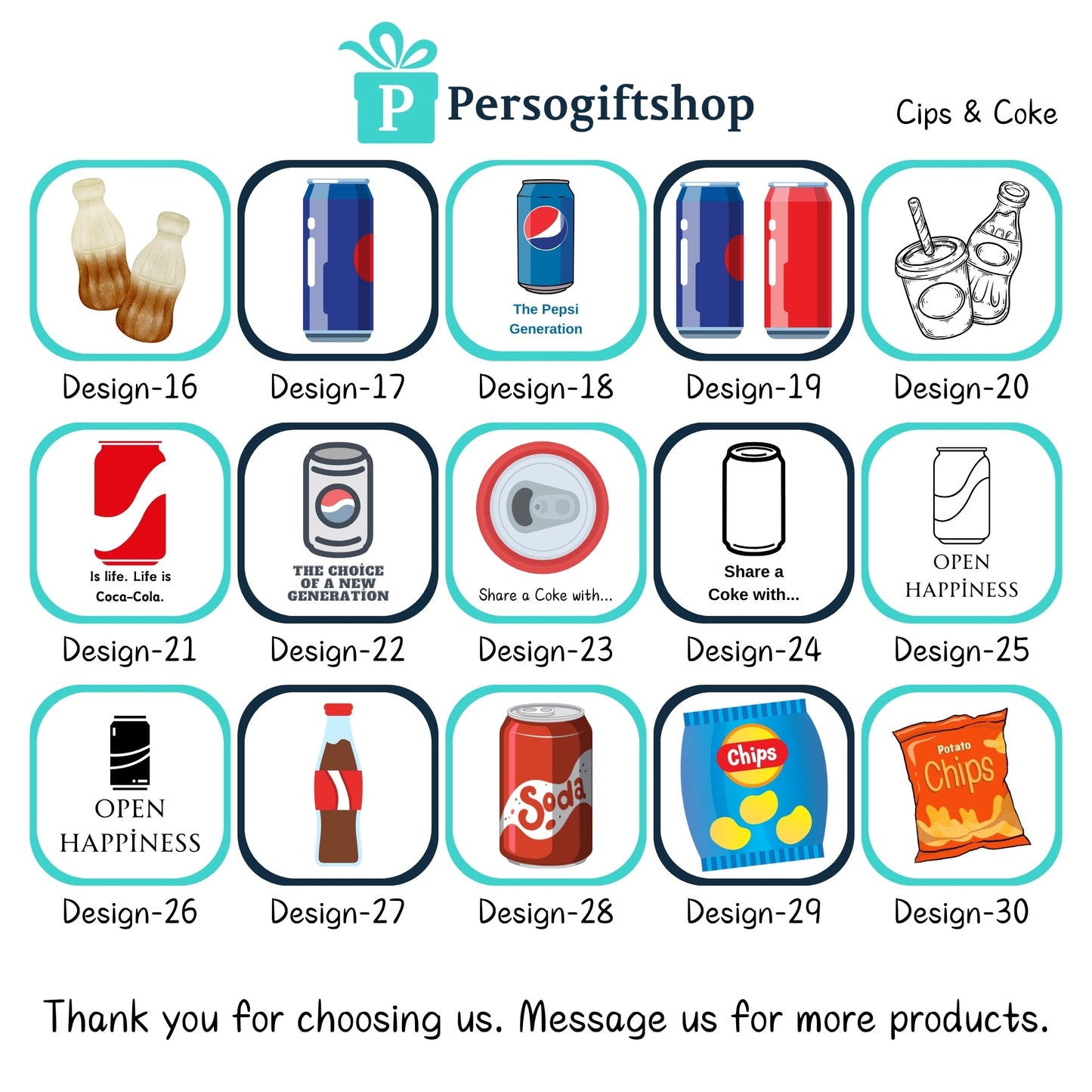 Personalized Coke Paper Napkins 15x15 Inch | Refreshing Custom Party Decor | 30 Unique Soda-Themed Designs