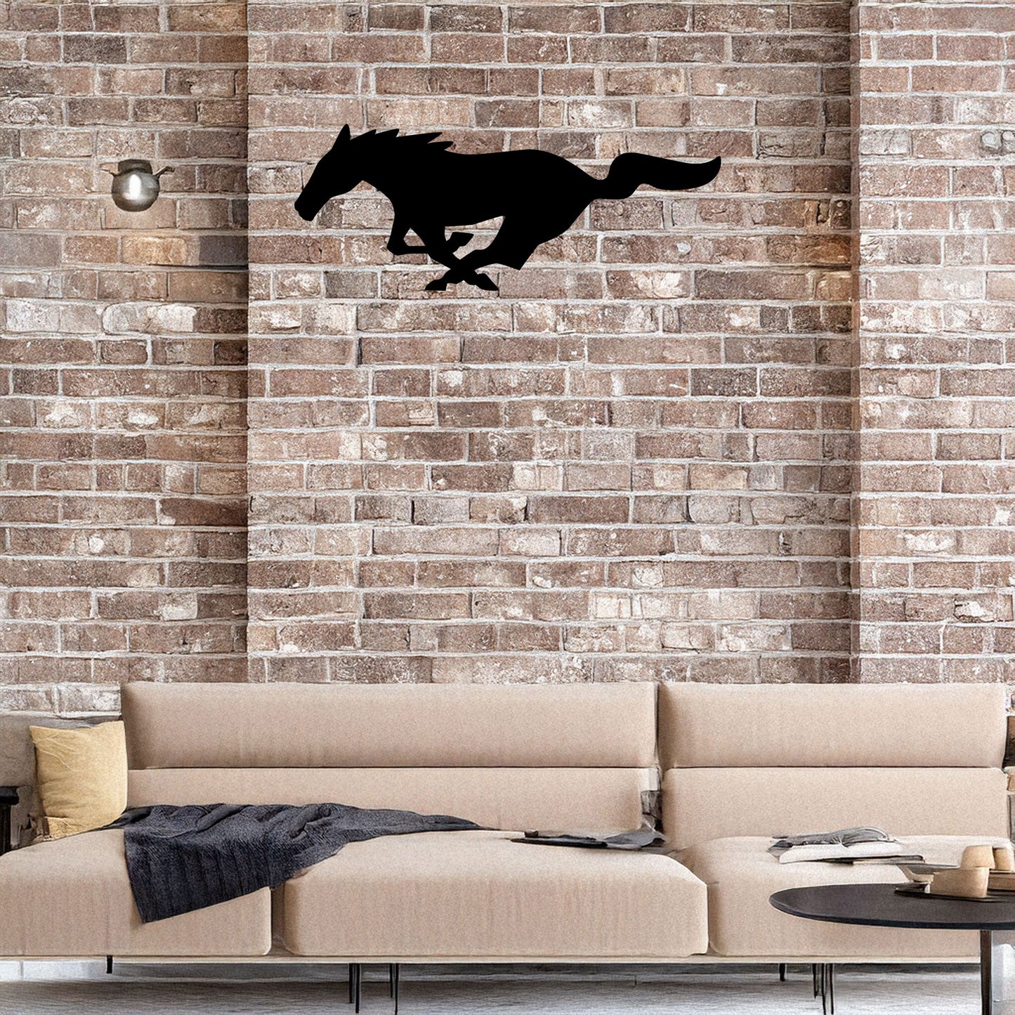 Laser Cut Metal Wall Decor, Black Horse Design, Modern Equestrian Wall Art, Animal Lover Gift, Farmhouse Rustic Decor, Living Room Accent