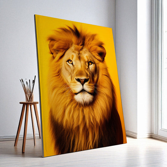 Animal-Themed Wall Art Print – Modern Wall Decor, High-Resolution Canvas or Framed Print, Minimalist Home Decor, 3 Size Options, Model - PGSW10001595