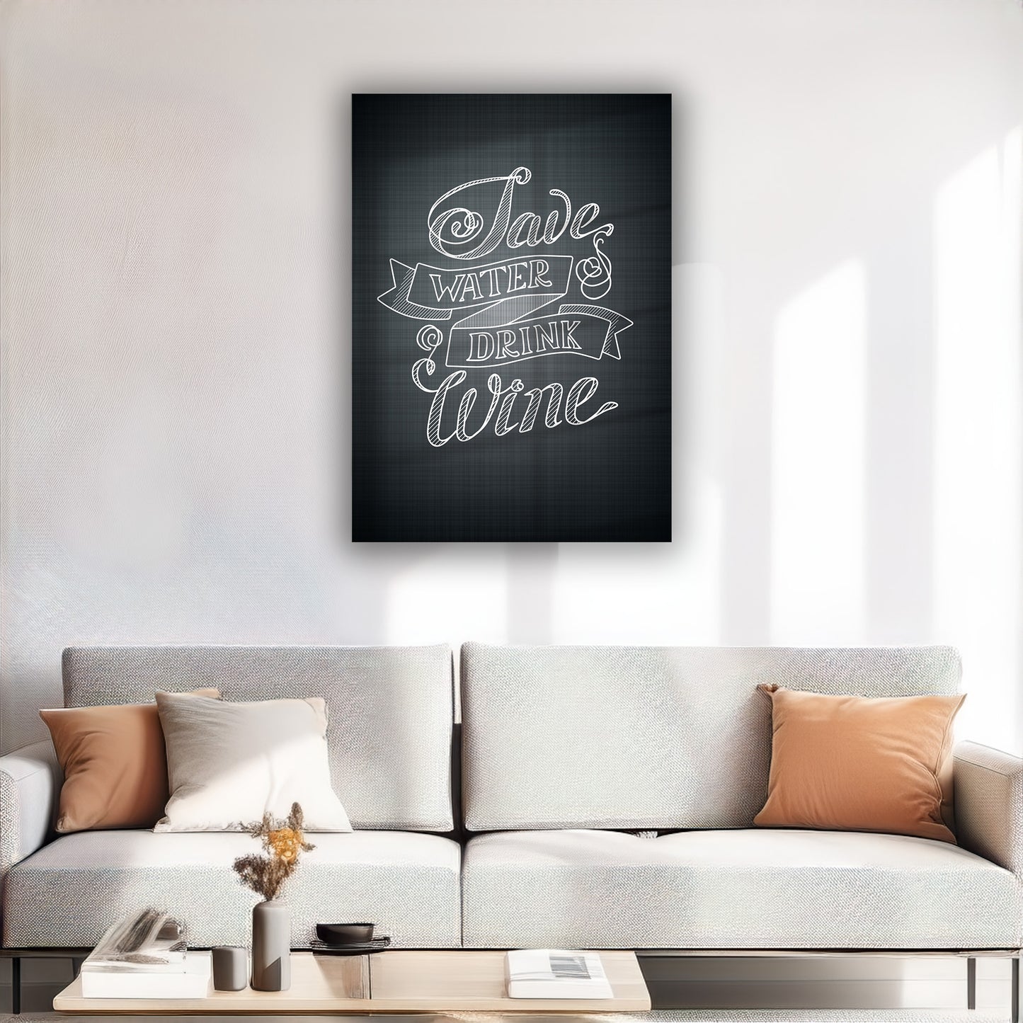 Drinks Wall Art Print – Modern Bar Decor, High-Resolution Canvas or Framed Print, Minimalist Beverage Art, 3 Size Options, Model PGSW10005502