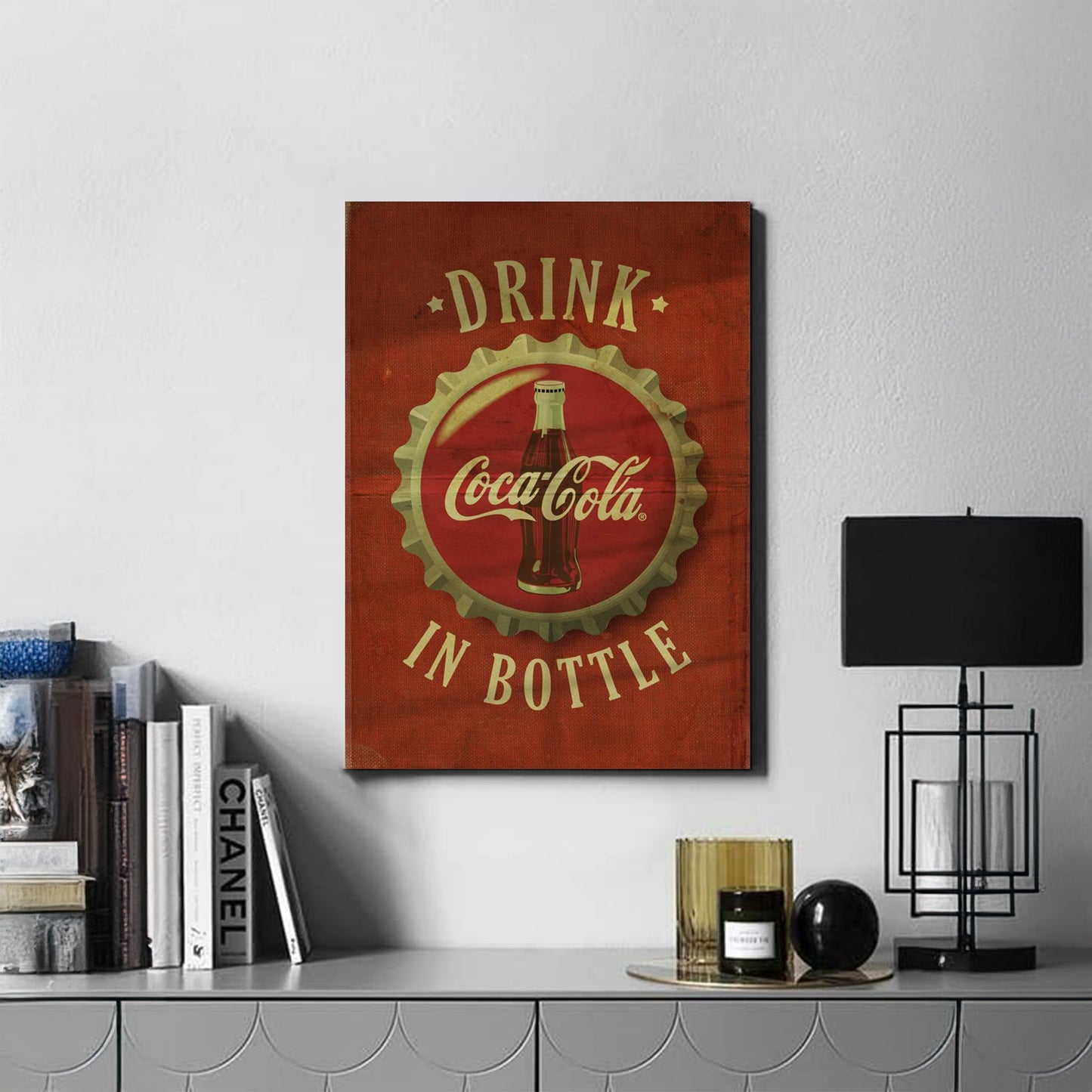 Drinks Wall Art Print – Modern Bar Decor, High-Resolution Canvas or Framed Print, Minimalist Beverage Art, 3 Size Options, Model PGSW10005503