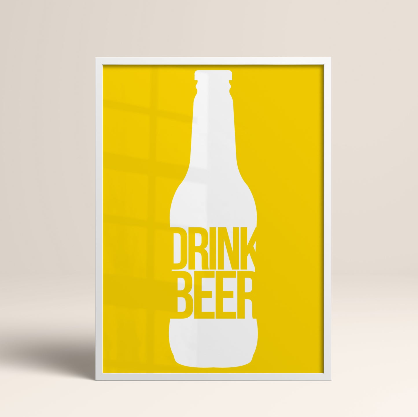 Drinks Wall Art Print – Modern Bar Decor, High-Resolution Canvas or Framed Print, Minimalist Beverage Art, 3 Size Options, Model PGSW10005511