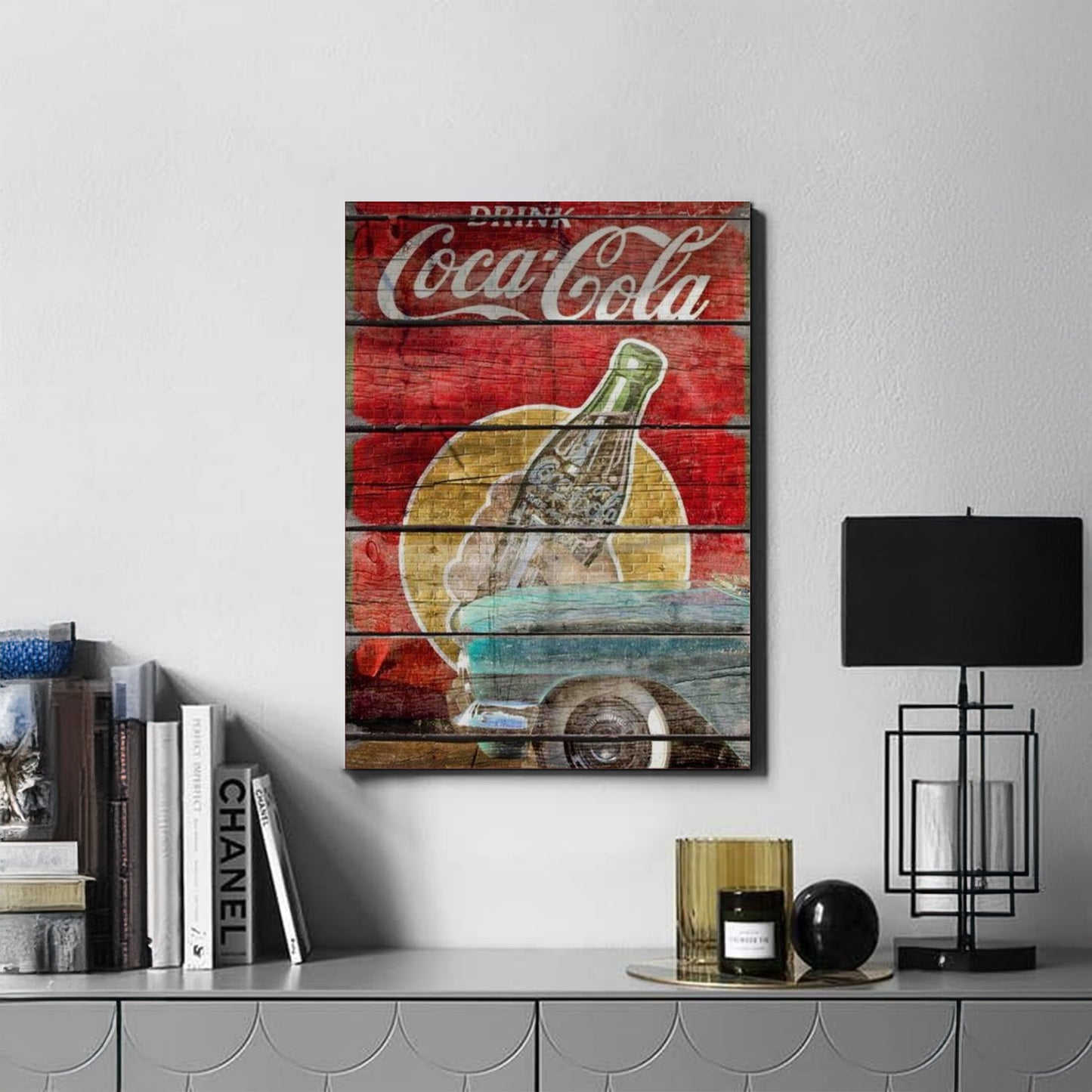 Drinks Wall Art Print – Modern Bar Decor, High-Resolution Canvas or Framed Print, Minimalist Beverage Art, 3 Size Options, Model PGSW10005515