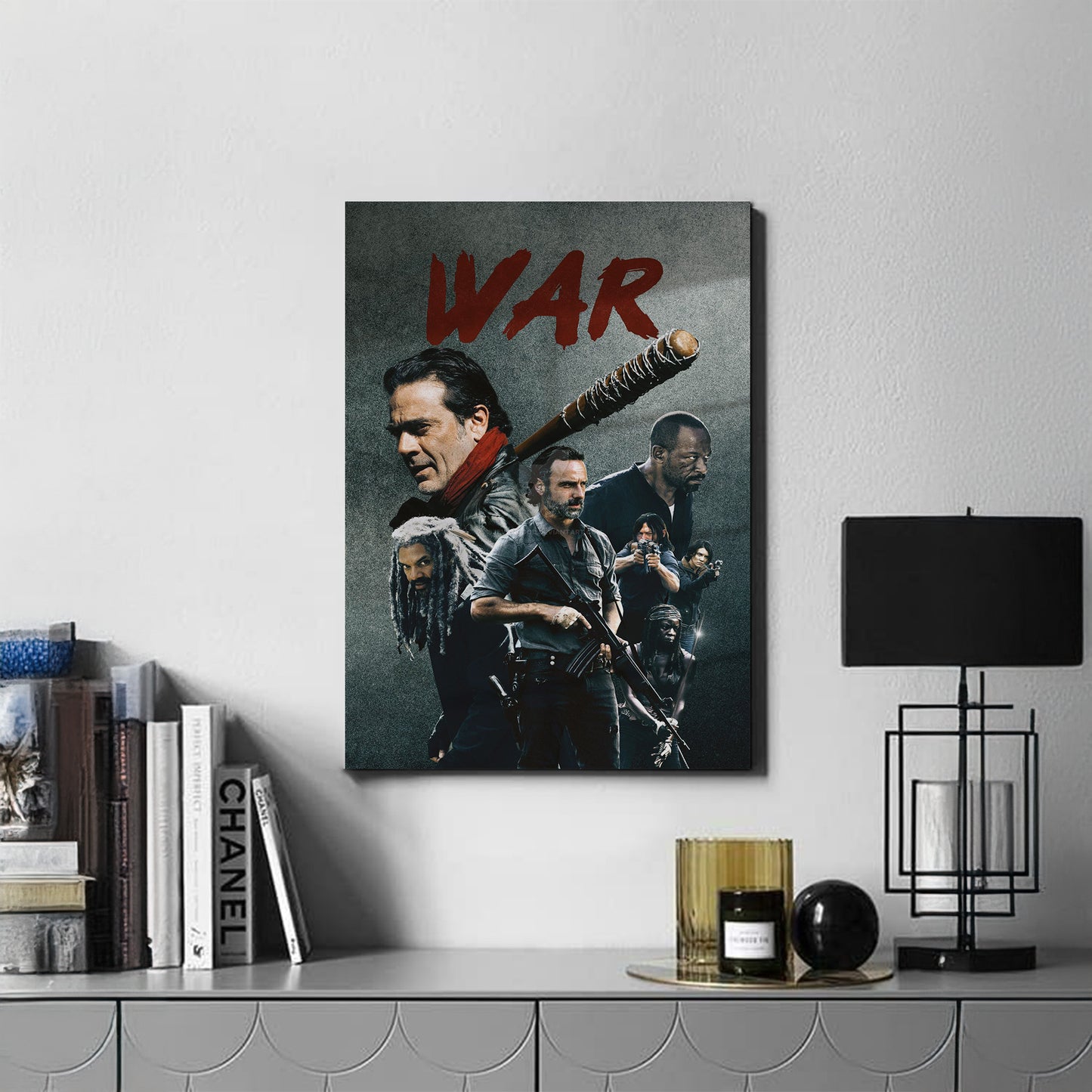 Movies and Series Wall Art Print – Iconic Film & TV Decor, High-Resolution Canvas or Framed Print, Minimalist Entertainment Art, 3 Sizes, Model PGSW10008232