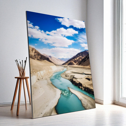 Nature Wall Art Print – Serene Landscape Decor, High-Resolution Canvas or Framed Print, Minimalist Home or Office Art, 3 Size Options, Model PGSW10008579